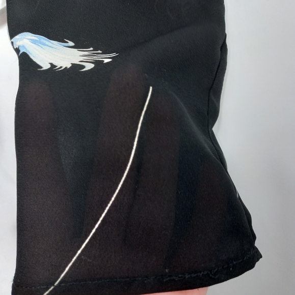 VINTAGE 90's Beechers Brook sheer blouse - Picture 3 of 7